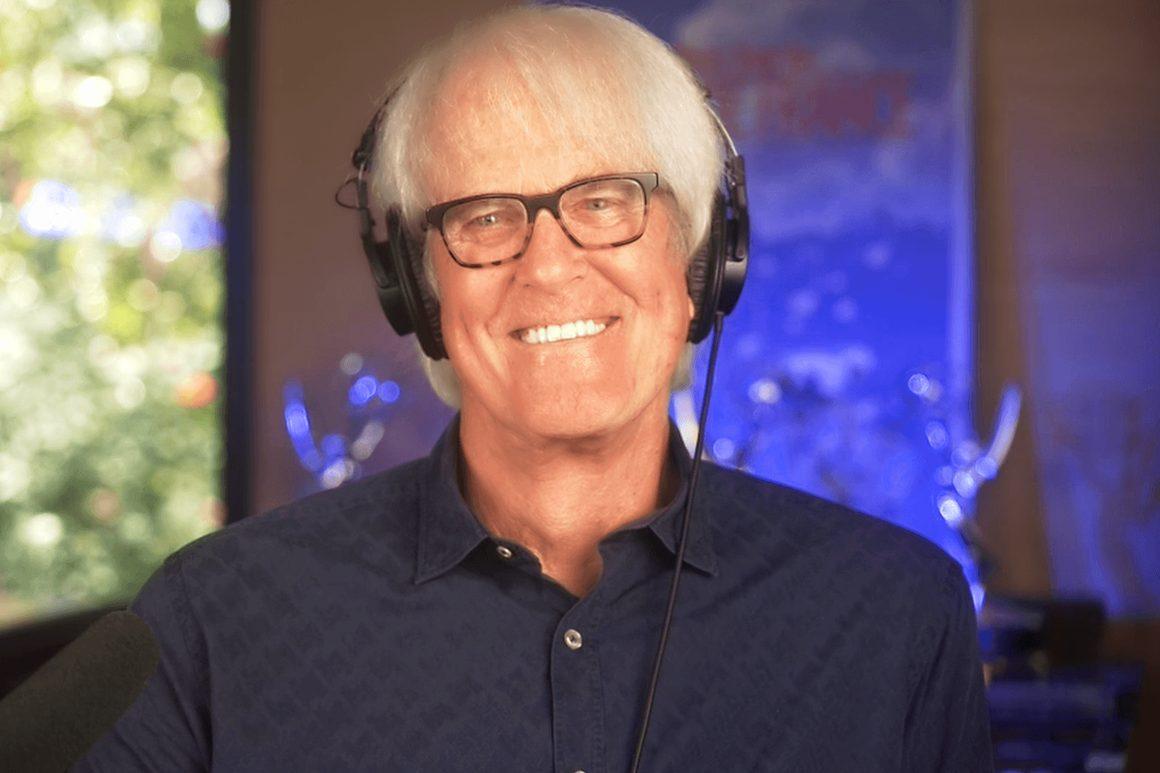 John Tesh recording in his studio