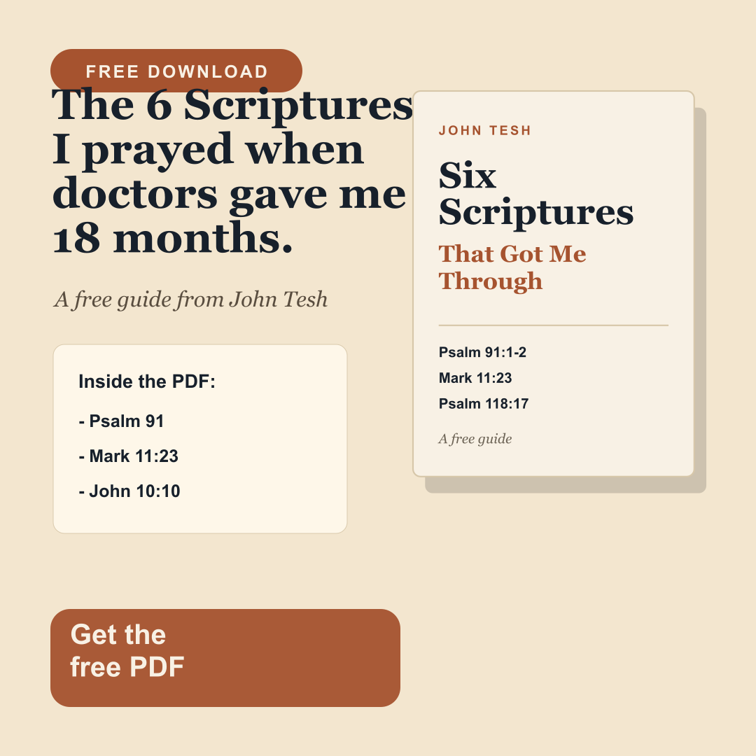 Preview of John Tesh's Six Scriptures PDF